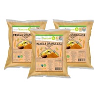 PACK 3 PANELA GRANULADA 1KG HEALTHNATURAL